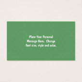 Elf On Wreath Christmas Holiday Gift Card Tag (裏面)