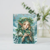 Elf Princess Christmas Scrapbook Paper (スタンド正面)