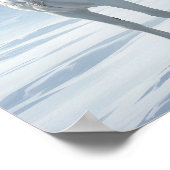 Elf Queen Riding a Majestic White Horse ポスター (角)