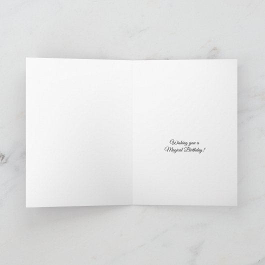 Elf Queen Riding White Horse カード (内部)