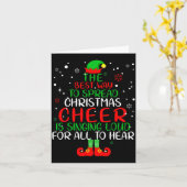 Elf Shirt The Way To Spread Christmas Cheer Boys M カード (黄色い花)