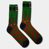 Elf Socks Festive Christmas Elf Costume Socks ソックス (右)