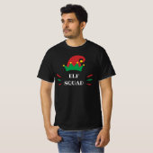 Elf Squad | オリジナルクリスマスエルフの名言 Tシャツ (正面フル)