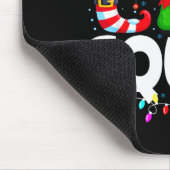 Elf Squad Christmas Family Matching Xmas Pajamas  マウスパッド (コーナー)