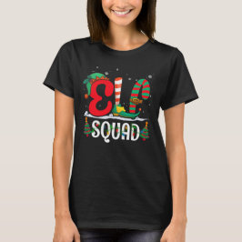 Elf Squad Christmas Matching Family Tシャツ