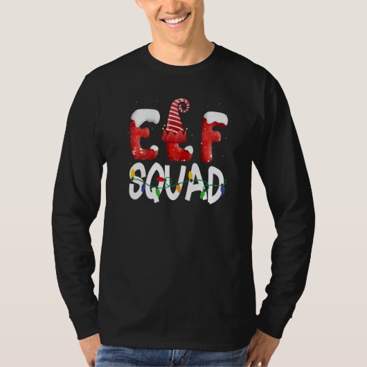 Elf Squad Christmas Matching Family Toddler Boy Gi Tシャツ (正面)