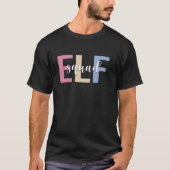 Elf Squad Elf Lovers Christmas Matching Elfs  Tシャツ (正面)