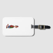 Elf Standing At Attention luggage tag ラゲッジタグ (正面横)