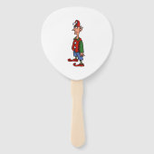 Elf Standing At Attention paddle hand fans ハンドファン (裏面)