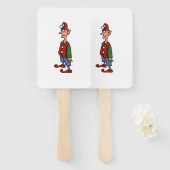 Elf Standing At Attention rectangle hand fans ハンドファン (正面&裏面)