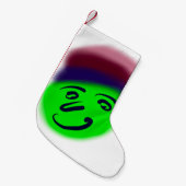 Elf Stocking スモールクリスマスストッキング (正面 (吊り時))