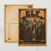 Elf, Vintage Circus Monster ポストカード (正面/裏面)