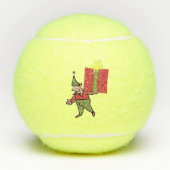 Elf With Red Box Penn tennis balls テニスボール (正面)