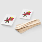 Elf With Red Box rectangle hand fans ハンドファン (組立なし)