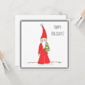 Elf with Tree カード (正面/裏面インサイチュ)