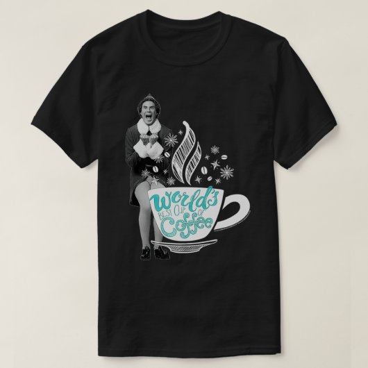 Elf World's Best Cup of Coffee Premium  Tシャツ (デザイン正面)
