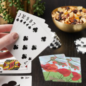 Elfe mit Mohn spielkarten トランプ (インサイチュ)