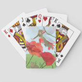 Elfe mit Mohn spielkarten トランプ (裏面)