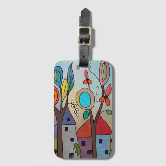 Elfendörfchen ラゲッジタグ (正面縦)