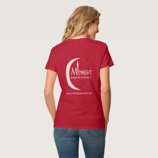 Elfieを取って下さい Tシャツ (裏面フル)