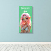 Elfie キャンバスプリント (インサイチュ (ウッドフロア))