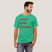 Elfinの幸せな休日 Tシャツ (正面フル)