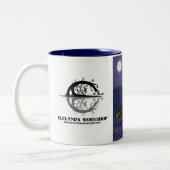 Elflandの研修会のマグ ツートーンマグカップ (左)