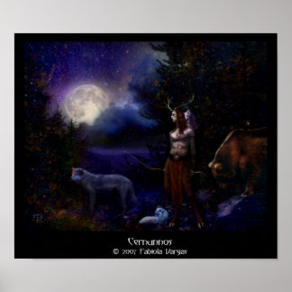 Elfland's Workshopマットプリント ポスター