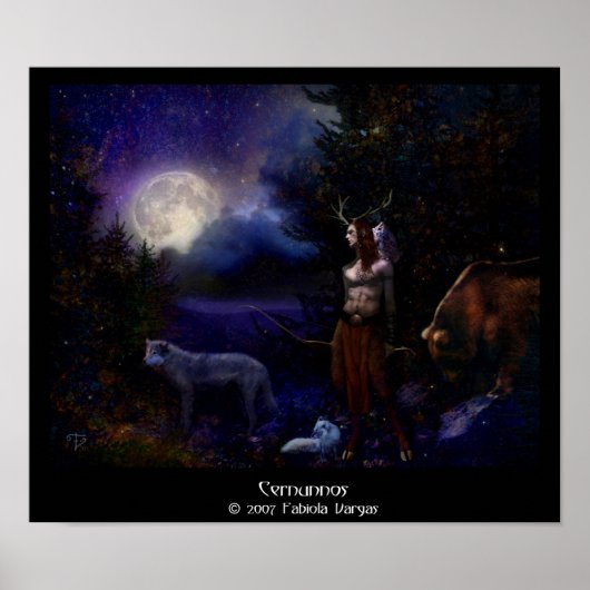 Elfland's Workshopマットプリント ポスター (正面)