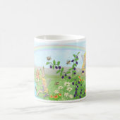 Elfledaおよびキーウィの果実 コーヒーマグカップ (中央)