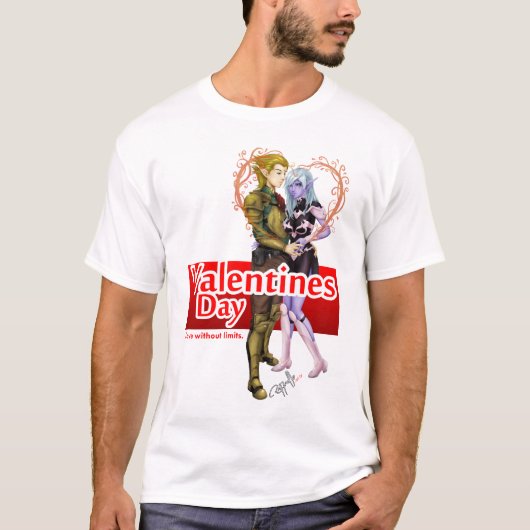Elfos - Valentine's Day Tシャツ (正面)