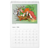 Elfquest 2020ファンアートカレンダー カレンダー (3月 2026)