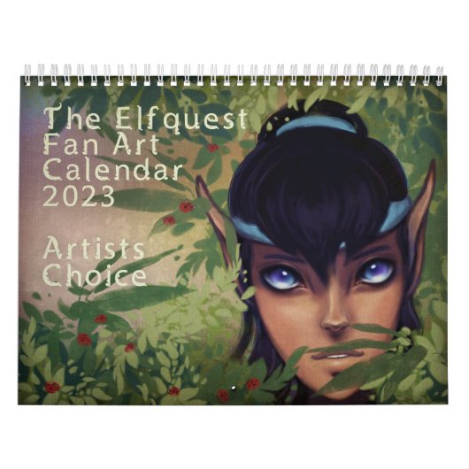 Elfquest 2023ファンアートカレンダー カレンダー (カバー)