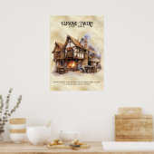 Elfsong Tavern Poster - BG3 FanArt ポスター (キッチン)