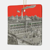 Elginの腕時計の工場Elginイリノイ1871年 セラミックオーナメント (左)