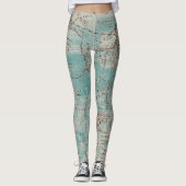 Elginイリノイ1870は地図のキツネの川の繁華街の地図をつくります レギンス (正面)