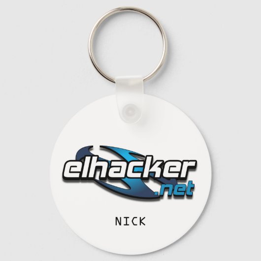 elhacker.net 2010 NICK キーホルダー (正面)