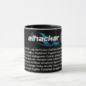 elhacker.net STAFF nicks 2010 マグカップ (中央)
