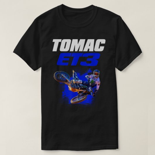 Eli ET3 Tomac 3 2022 Tシャツ (デザイン正面)