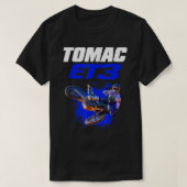 Eli ET3 Tomac 3 2022 Tシャツ (デザイン正面)
