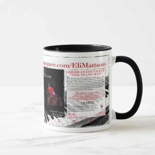 Eli Mattsonはマグ--を6月2009日MMC -特色にしました マグカップ (右)