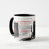 Eli Mattsonはマグ--を6月2009日MMC -特色にしました マグカップ (正面左)