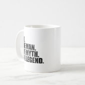 Eli name, Eli The Man The Myth The Legend コーヒーマグカップ (正面左)