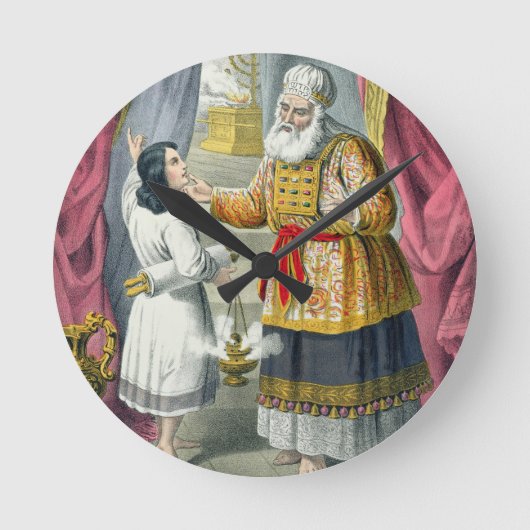 Eli Questing Samuel About the Vision, from ラウンド壁時計 (正面)