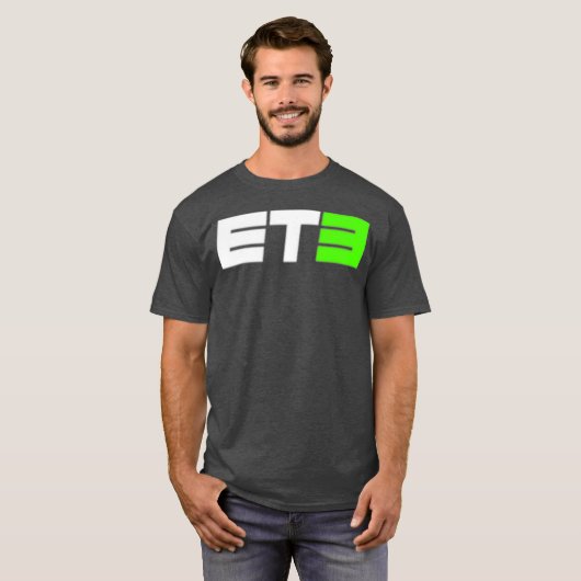 Eli Tomac 3 ET3モトクロスとスーパークロスファン Tシャツ (正面フル)