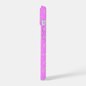 Eliana繰り返し名のパターン iPhone 15ケース (左側面)