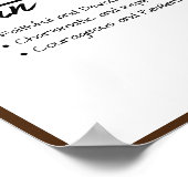 Elias、Boy Personalized Name Definition ポスター (角)