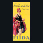 ELIDA CREMES German Cosmetics Cream Beauty Lotion ポスター<br><div class="desc">Restored! High resolution reproduction, Photoshop sharpened for crisp prints, digital retouched and restored for tears, smudges, and missing elements. ELIDA CREMES German Cosmetics Cream Beauty Lotion Poster Advertising.</div>