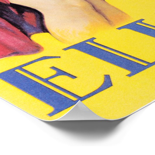 ELIDA CREMES German Cosmetics Cream Beauty Lotion ポスター (角)