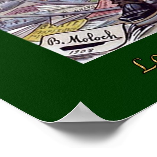 Elie Metchnikoff～免疫学者～B Moloch ポスター (角)